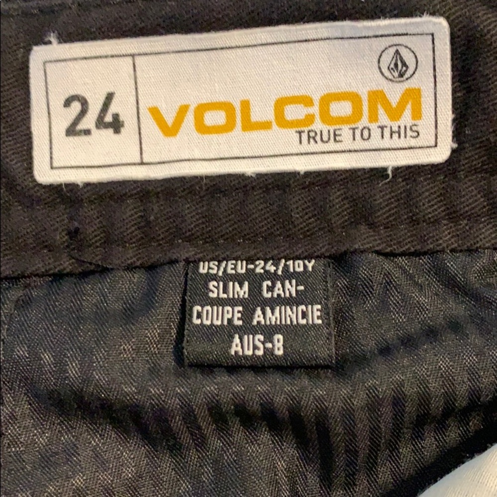Volcom black pants - Picture 3 of 3